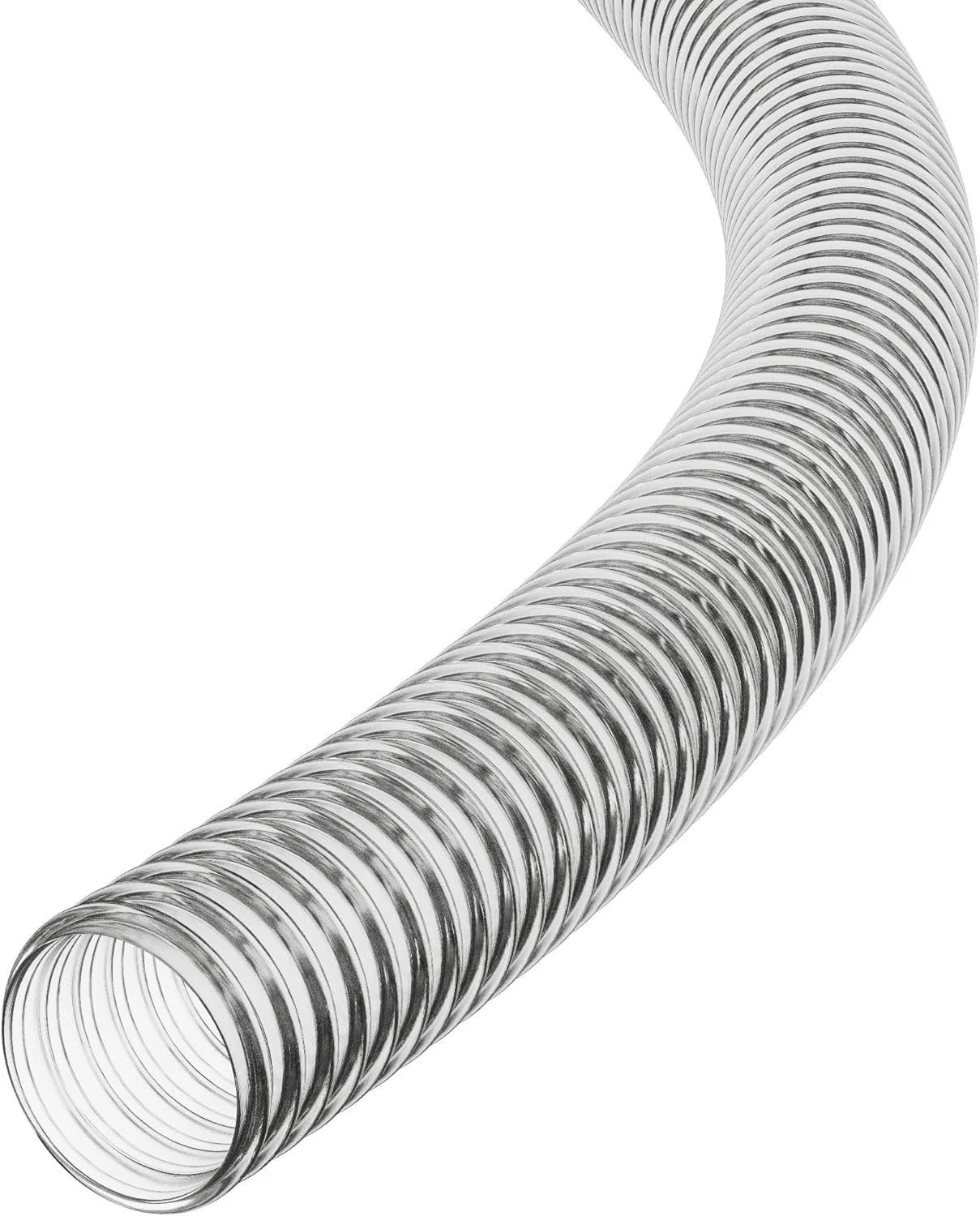 شلنگ خرطومی شفاف 40 میلی متری - 4 متری، مناسب برای حوض، فیلتر آکواریوم، پمپ و انتقال آب