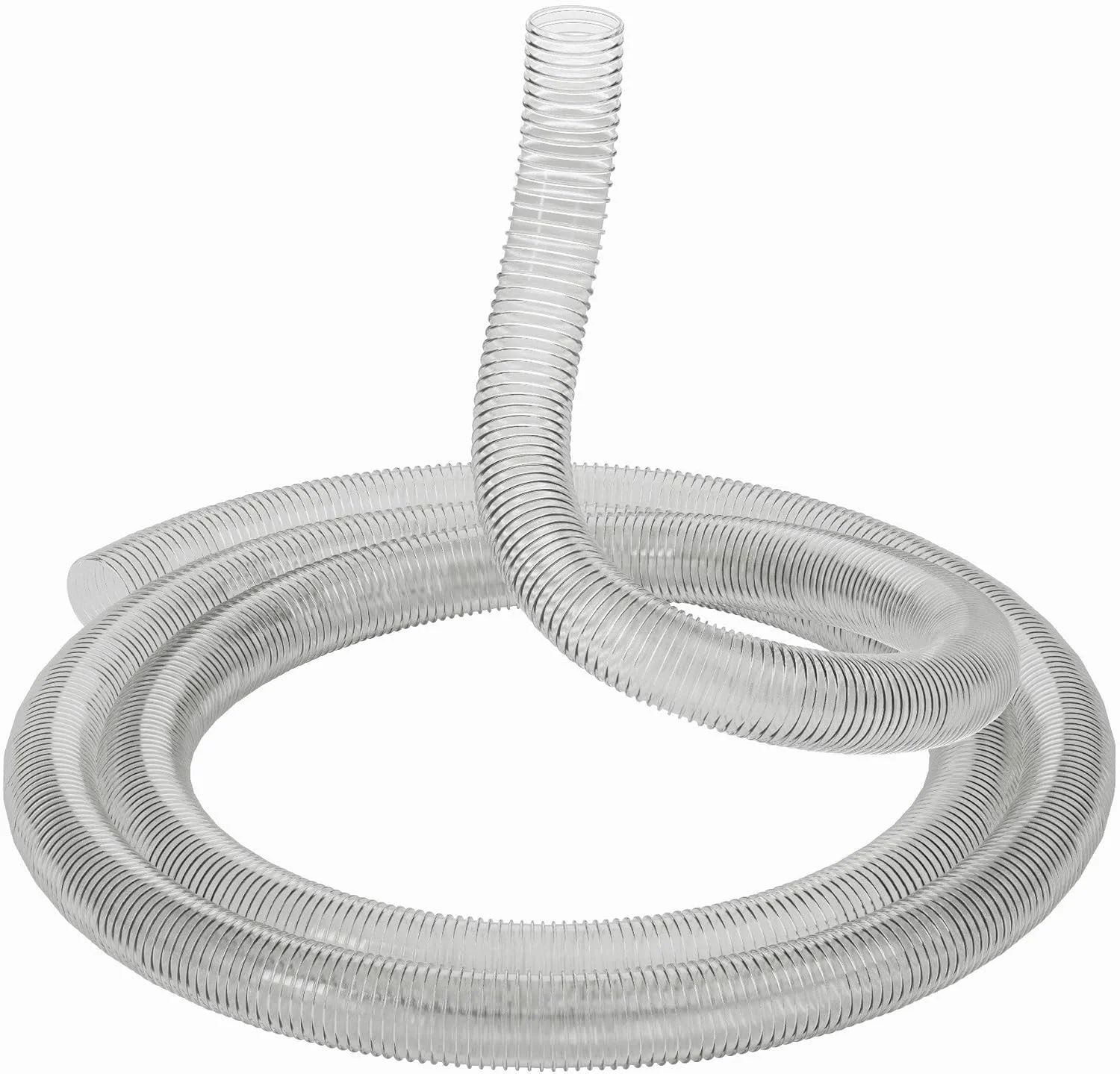 شلنگ خرطومی شفاف 40 میلی متری - 4 متری، مناسب برای حوض، فیلتر آکواریوم، پمپ و انتقال آب