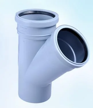 اتصال Y یو پی وی سی 3 اینچ فشاری تک (خاکستری)