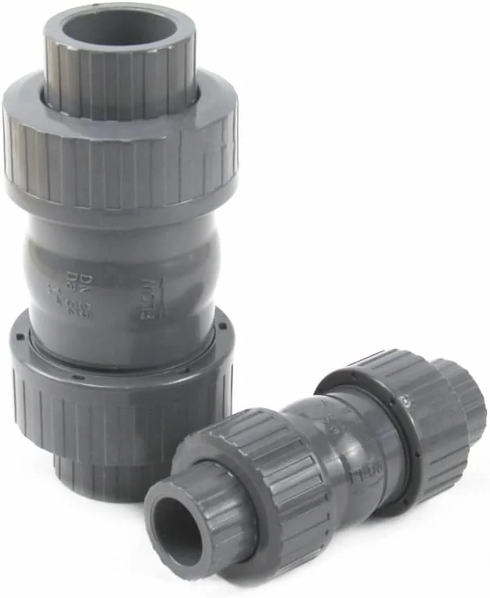 شیر یک طرفه UPVC تولای - 20 تا 63 میلی‌متر، اتصال دو سر، جلوگیری از برگشت جریان آب، اتصالات لوله آب (DN15)