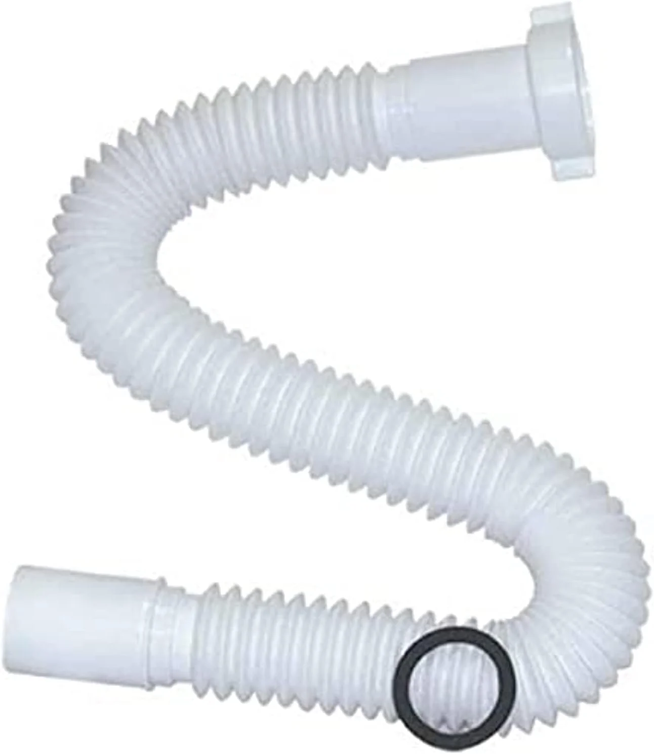 لوله خرطومی تخلیه انعطاف پذیر عباسعلی، مناسب برای حمام، روشویی و سینک ظرفشویی (1.1/2 اینچ)