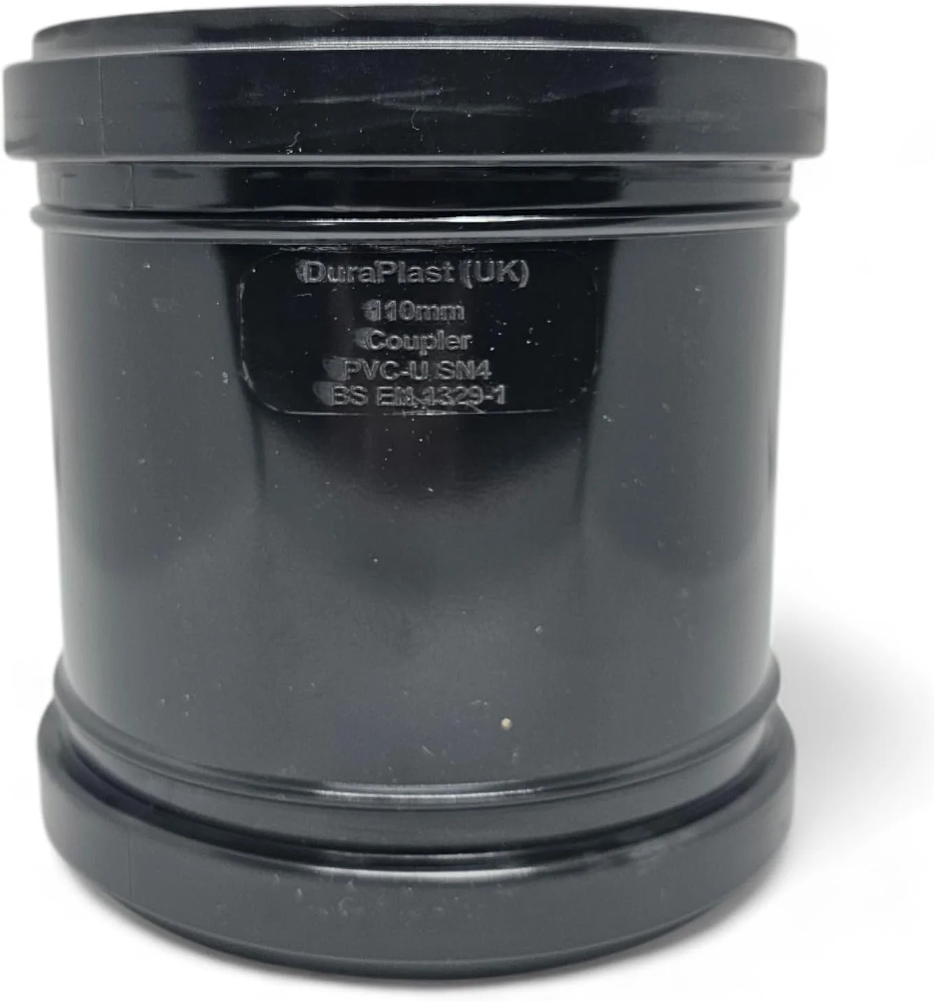 اتصال مستقیم دو سر سوکت پوش فیت 110 میلیمتری (4 اینچ) مشکی Duraplast UK™ | اتصالات PVC بادوام دارای گواهینامه BS برای سیستمهای زهکشی بالای و زیرزمینی | نصب آسان و عملکرد بدون نشتی اتصال مستقیم دو سر سوکت پوش فیت 110 میلیمتری (4 اینچ) مشکی Duraplast UK™ | اتصالات PVC بادوام دارای گواهینامه BS برای سیستمهای زهکشی بالای و زیرزمینی | نصب آسان و عملکرد بدون نشتی