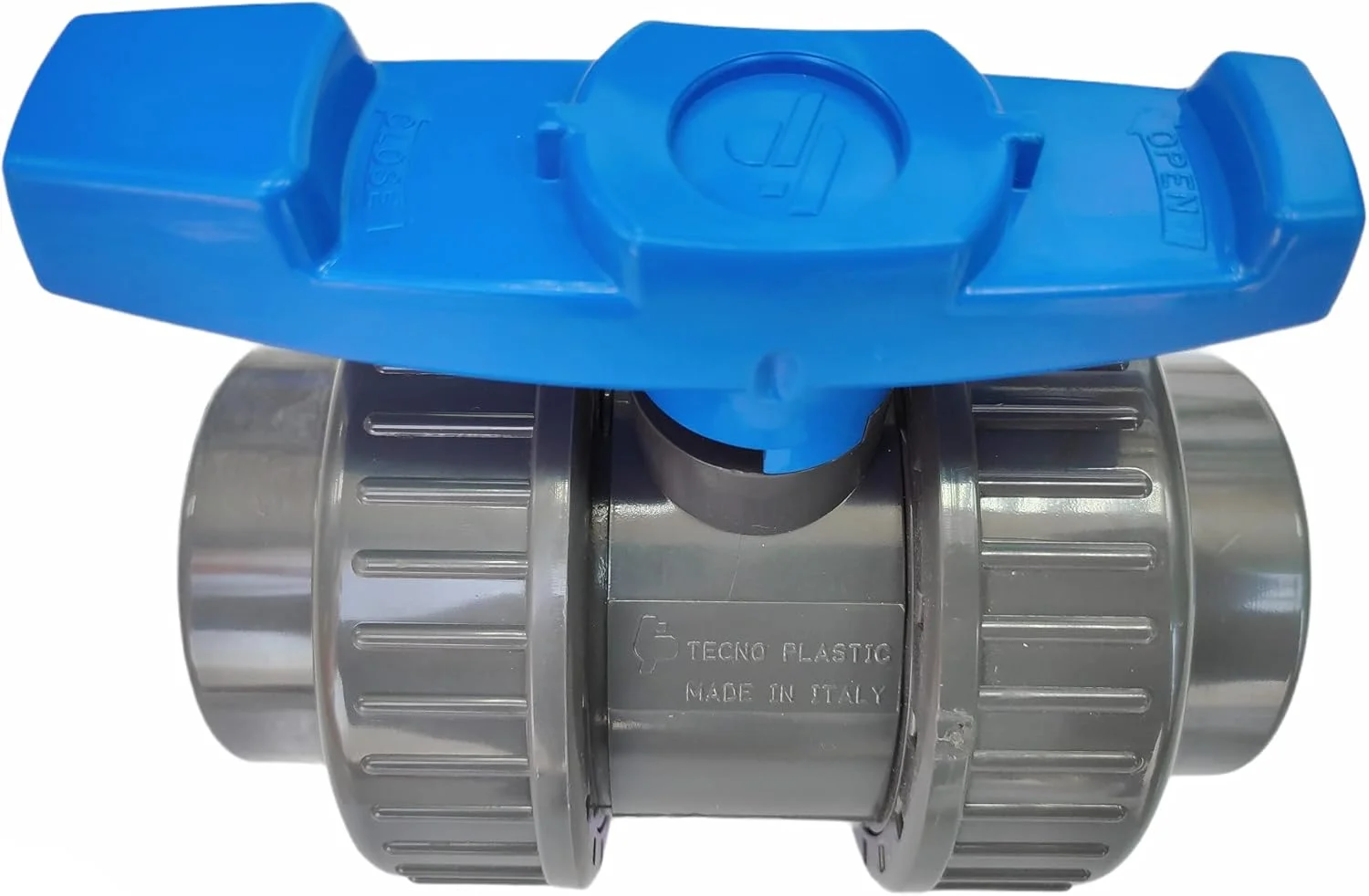 شیر توپی دو سر کوپله UPVC تکنو پلاستیک 32 میلی متر DN25 PN16 اتصالات لوله PVC فشار قوی آبرسانی