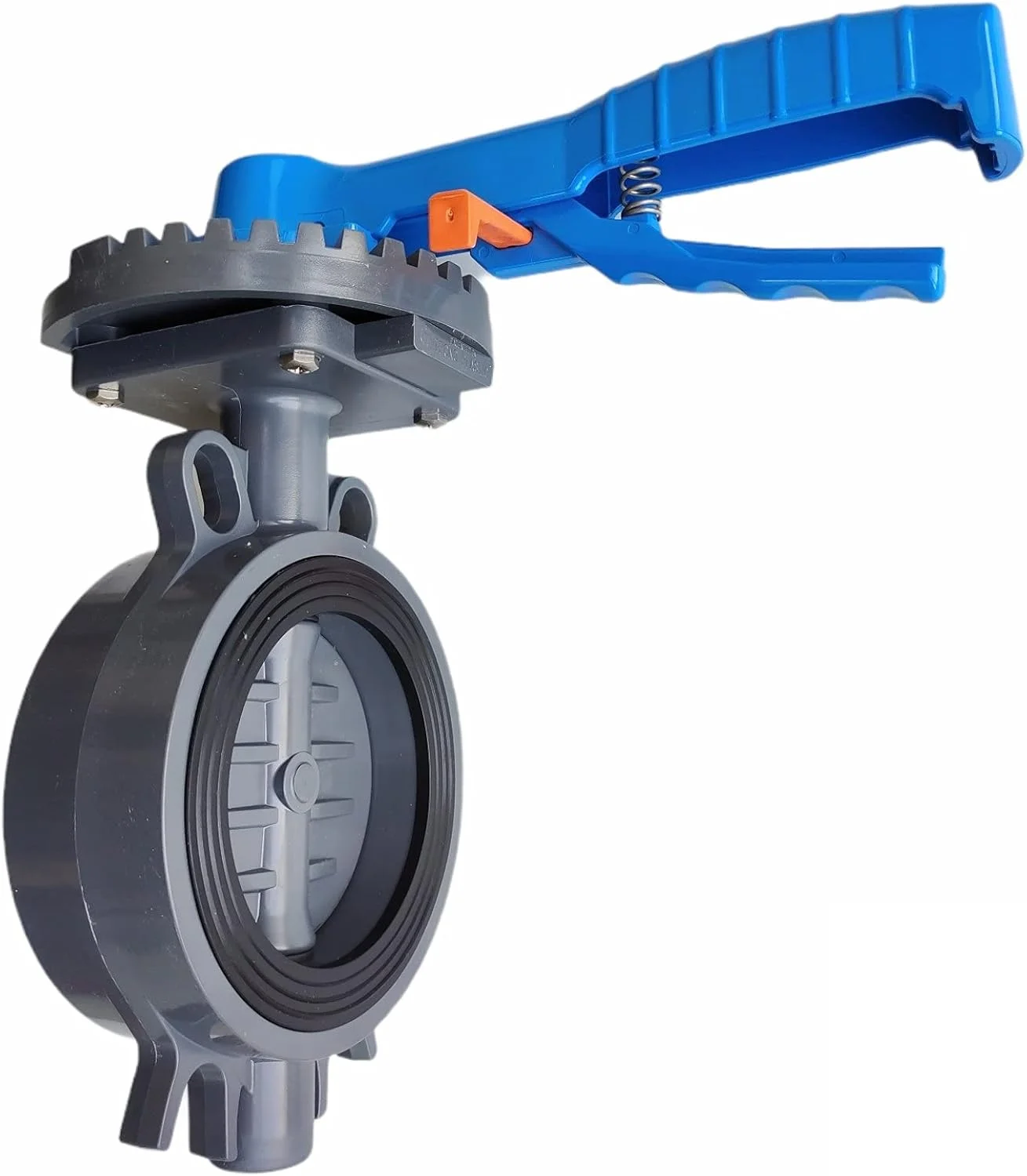 شیر پروانه ای UPVC تی پی تکنو پلاستیک، اتصالات لوله پی وی سی، کیفیت بالا، فشار قوی، آبرسانی. (5.4، 200، 225 میلی متر)