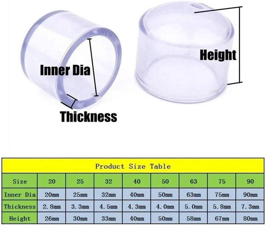 ابزار تعمیر لوله SilteD، 12 عدد درپوش انتهایی لوله PVC شفاف با قطر داخلی 40-90 میلی متر، قطعات آکواریوم و مخزن ماهی، اتصالات لوله آب آبیاری باغ، پلاگین لوله UPVC (اندازه: قطر داخلی 63 میلی متر) ابزار تعمیر لوله SilteD، 12 عدد درپوش انتهایی لوله PVC شفاف با قطر داخلی 40-90 میلی متر، قطعات آکواریوم و مخزن ماهی، اتصالات لوله آب آبیاری باغ، پلاگین لوله UPVC (اندازه: قطر داخلی 63 میلی متر)