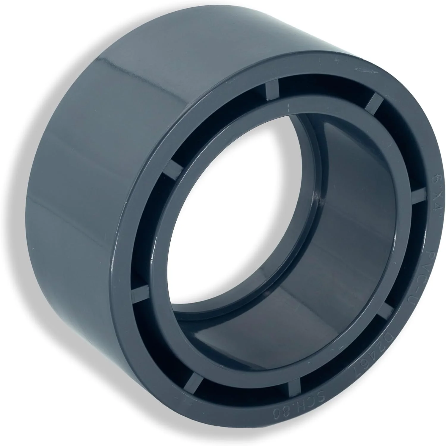 اتصال کاهنده بوشن کاهنده سوکت در سوکت 5x4 اینچ SCH80 UPVC برای لوله PVC