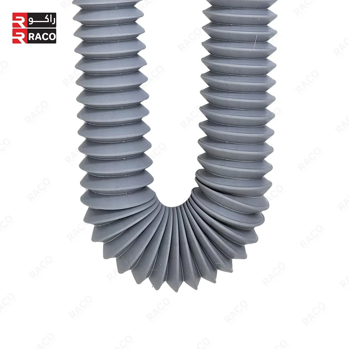 لوله فاضلاب انعطاف پذیر RACO برای سینک/روشویی - مناسب برای همه، شلنگ تخلیه قابل افزایش و راه راه با مهره رزوه ای - PVC بادوام | طراحی ضد گرفتگی | خاکستری | 1.5 اینچ | آداپتور 1-1/4 اینچی شامل (3 عدد)