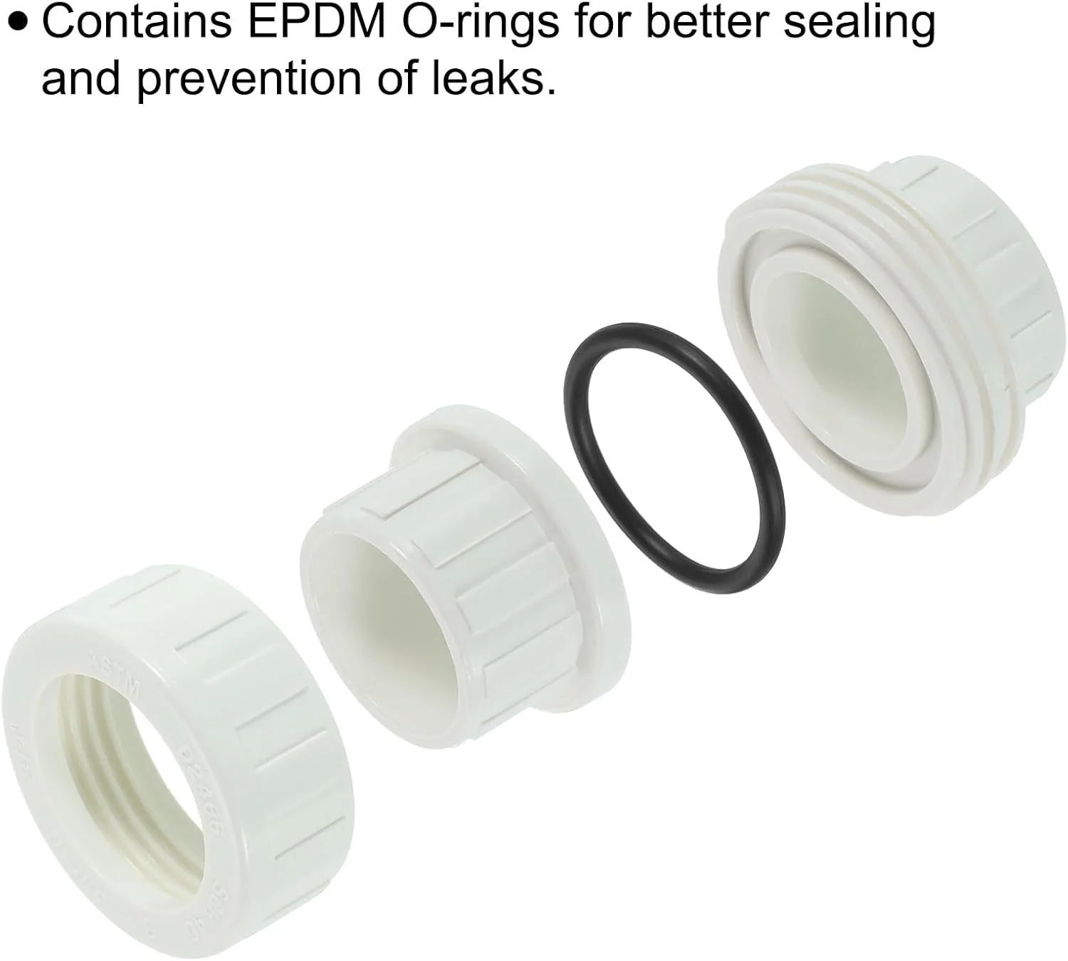 اتصال کوپلینگ UPVC کوارکزمن، سایز 3/4 اینچ، 4 عددی (مادگی x پایه)، آداپتور اتصال کوپلینگ UPVC، رده 40، دارای حلقه O شکل EPDM برای آبیاری، پروژه نصب داخلی (سفید) اتصال کوپلینگ UPVC کوارکزمن، سایز 3/4 اینچ، 4 عددی (مادگی x پایه)، آداپتور اتصال کوپلینگ UPVC، رده 40، دارای حلقه O شکل EPDM برای آبیاری، پروژه نصب داخلی (سفید)