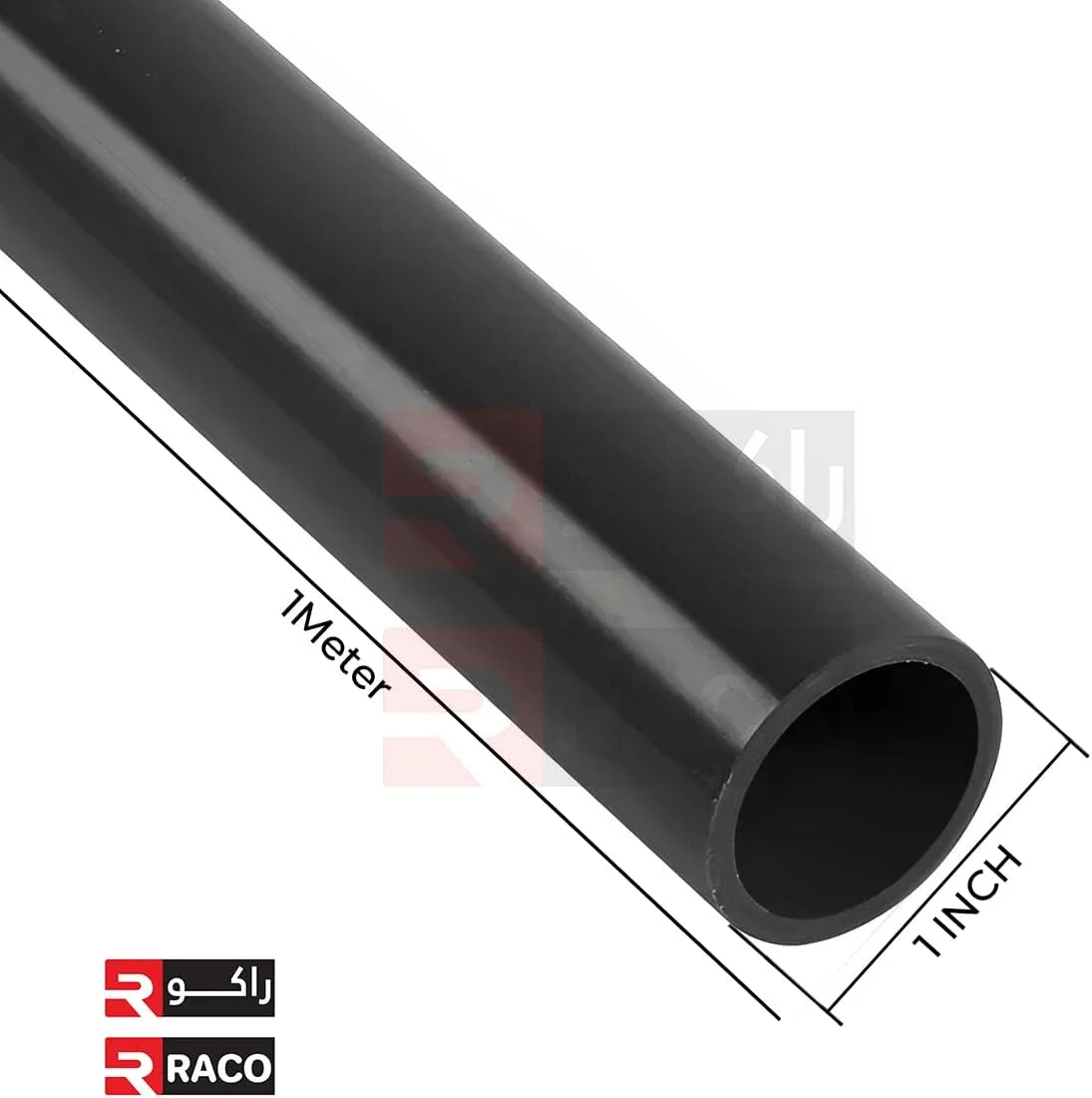 اتصالات لوله پی وی سی فشار قوی RACO برای انتقال آب لوله کشی مصارف خانگی، صنعتی و شهرداری (1 اینچ، لوله)