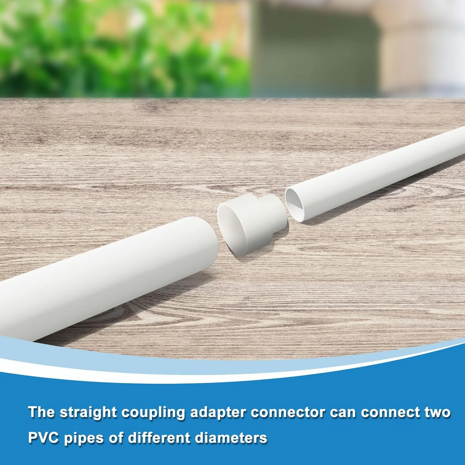 اتصال کاهنده UPVC کوارکزمن، تبدیل لوله مستقیم PVC 4 × 2-1/2 اینچ برای لوله های فاضلاب خانگی، سفید، بسته 1 عددی اتصال کاهنده UPVC کوارکزمن، تبدیل لوله مستقیم PVC 4 × 2-1/2 اینچ برای لوله های فاضلاب خانگی، سفید، بسته 1 عددی