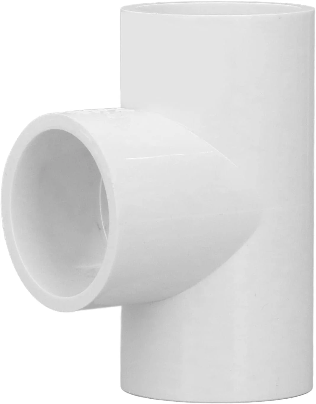 Eujgoov اتصال PVC سه راهی شکل T، مناسب لوله اتصالات مبلمان، اتصال دهنده زانویی لوله برای قفسه PVC DIY، ساختار پشتیبانی باغ (20 میلی متر / 0.79 اینچ)، بسته 12 عددی