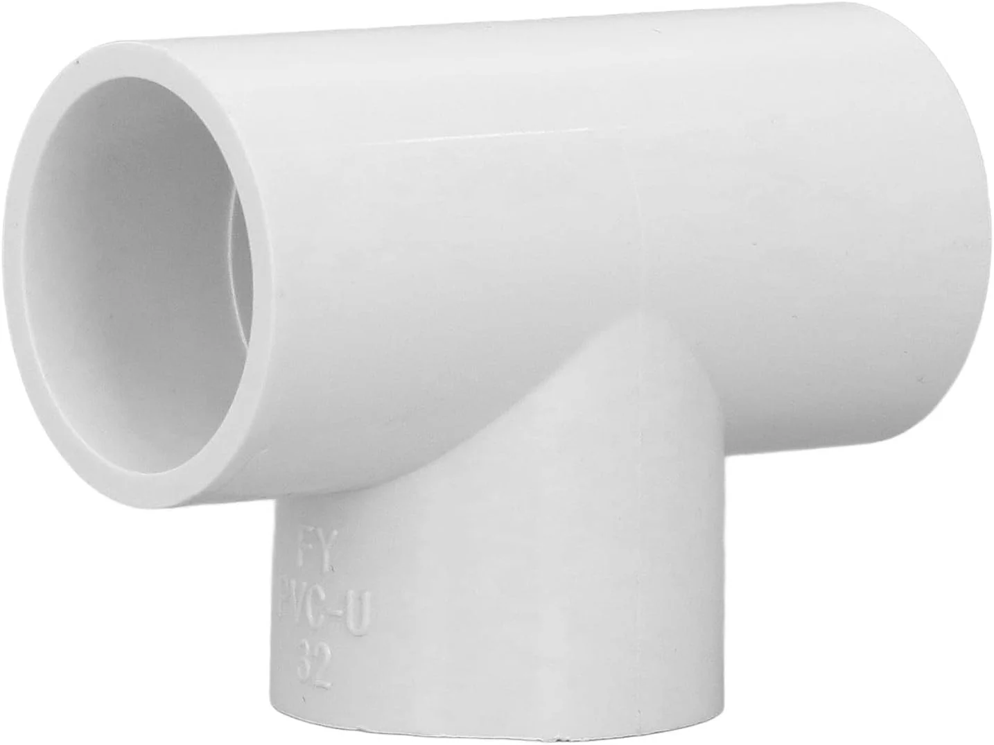 Eujgoov اتصال PVC سه راهی شکل T، مناسب لوله اتصالات مبلمان، اتصال دهنده زانویی لوله برای قفسه PVC DIY، ساختار پشتیبانی باغ (20 میلی متر / 0.79 اینچ)، بسته 12 عددی