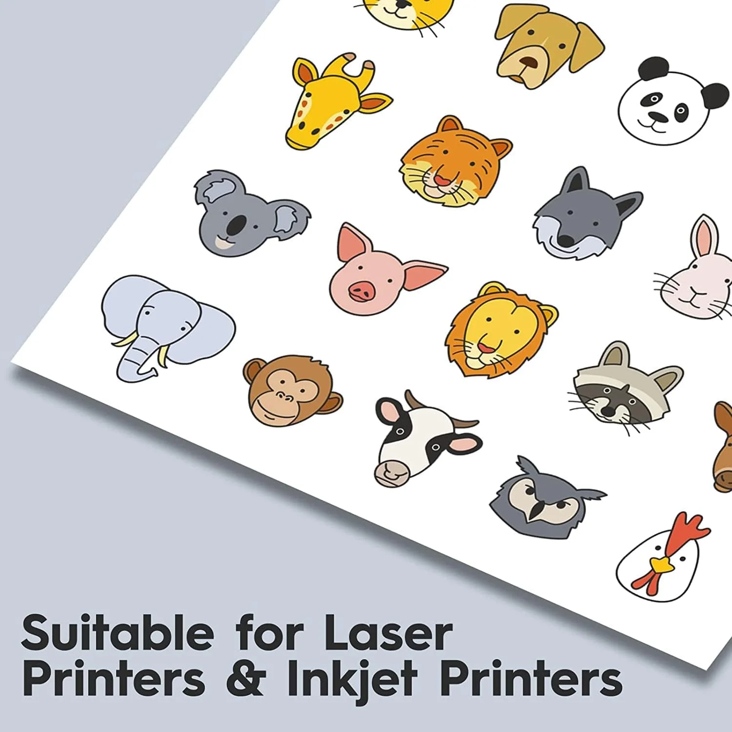 پرمیفای 25 برگه کاغذ استیکر مات سفید سایز A4 | برچسب های چاپی، برچسب برای آدرس پستی، عکس ها و تصاویر، برچسب های لوازم التحریر، فتوکپی کودکان (پوشش مات) پرمیفای 25 برگه کاغذ استیکر مات سفید سایز A4 | برچسب های چاپی، برچسب برای آدرس پستی، عکس ها و تصاویر، برچسب های لوازم التحریر، فتوکپی کودکان (پوشش مات)