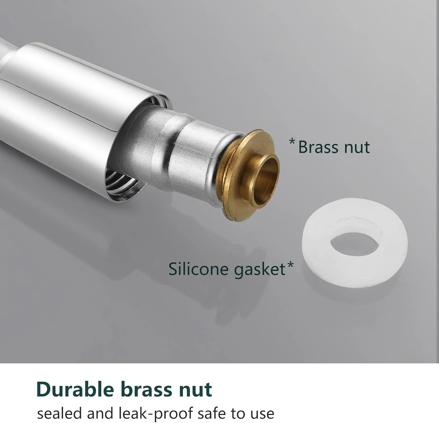 شلنگ دوش انعطاف پذیر PVC BRIMIX جایگزین شلنگ دوش دستی ضد نشت و ضد زنگ لوله دوش نقره ای 1.5 متری