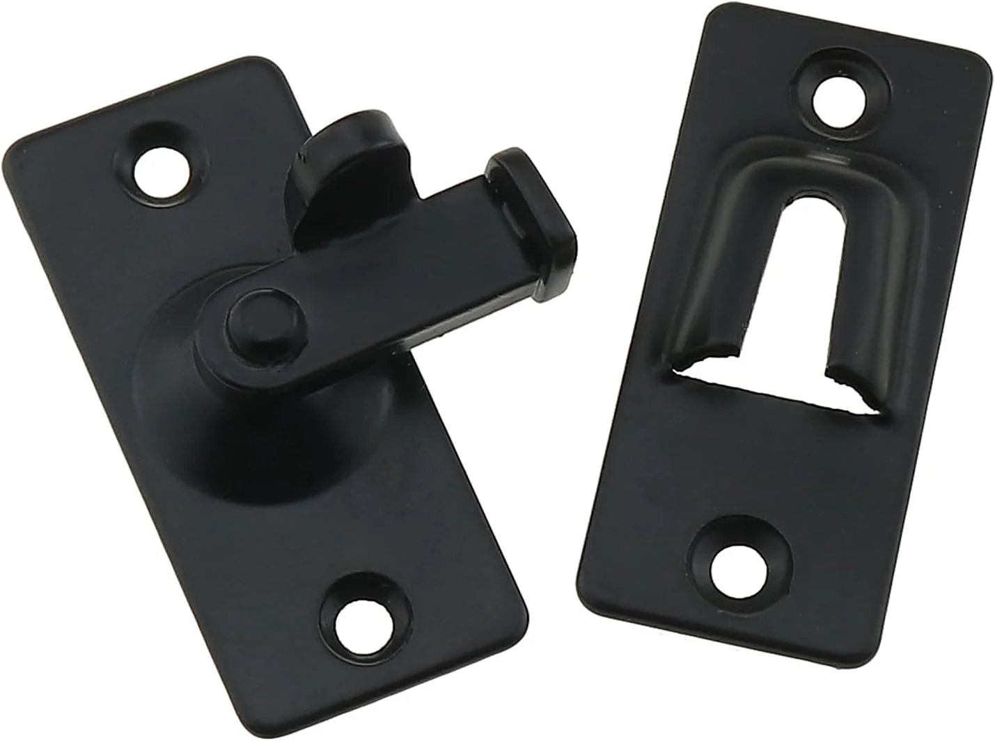 قفل زاویه راست 90 درجه ZZHXSM، استیل ضد زنگ 304، ابعاد 4.4x1.9x1.9 سانتی متر، مناسب برای درب های چوبی، فلزی، کشو کابینت و درب های آلومینیومی