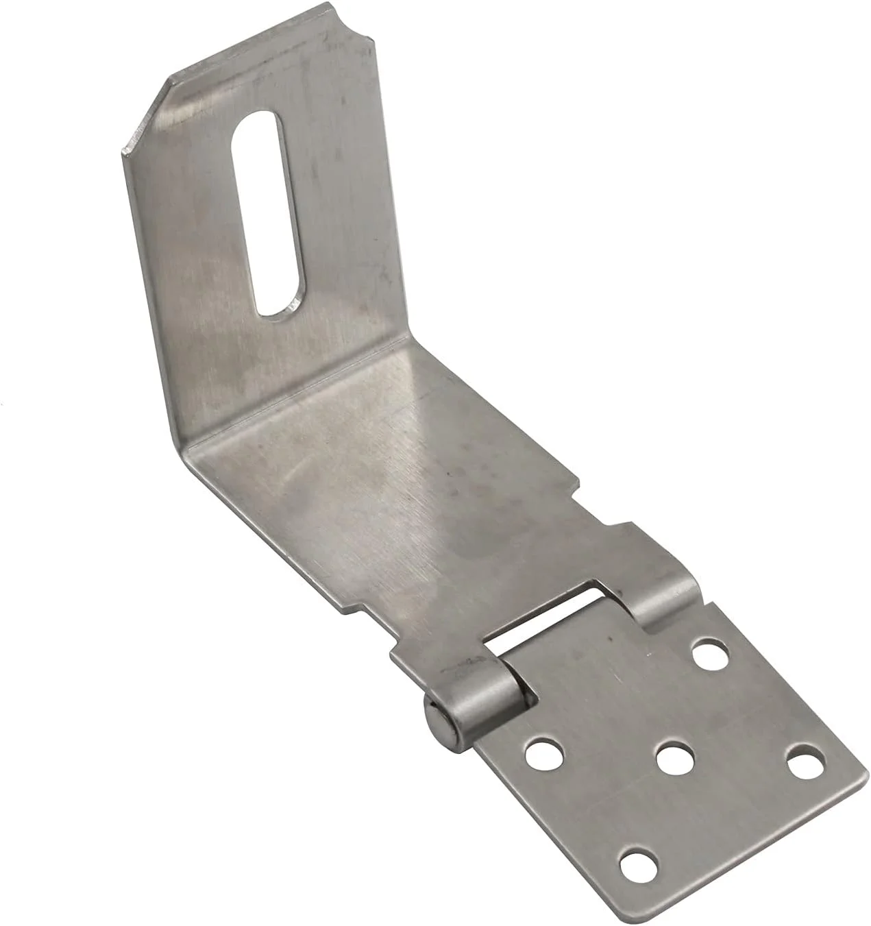 قفل زبانه دار استیل ضد زنگ زرنیپل، قفل درب 90 درجه (بسته 2 عددی)