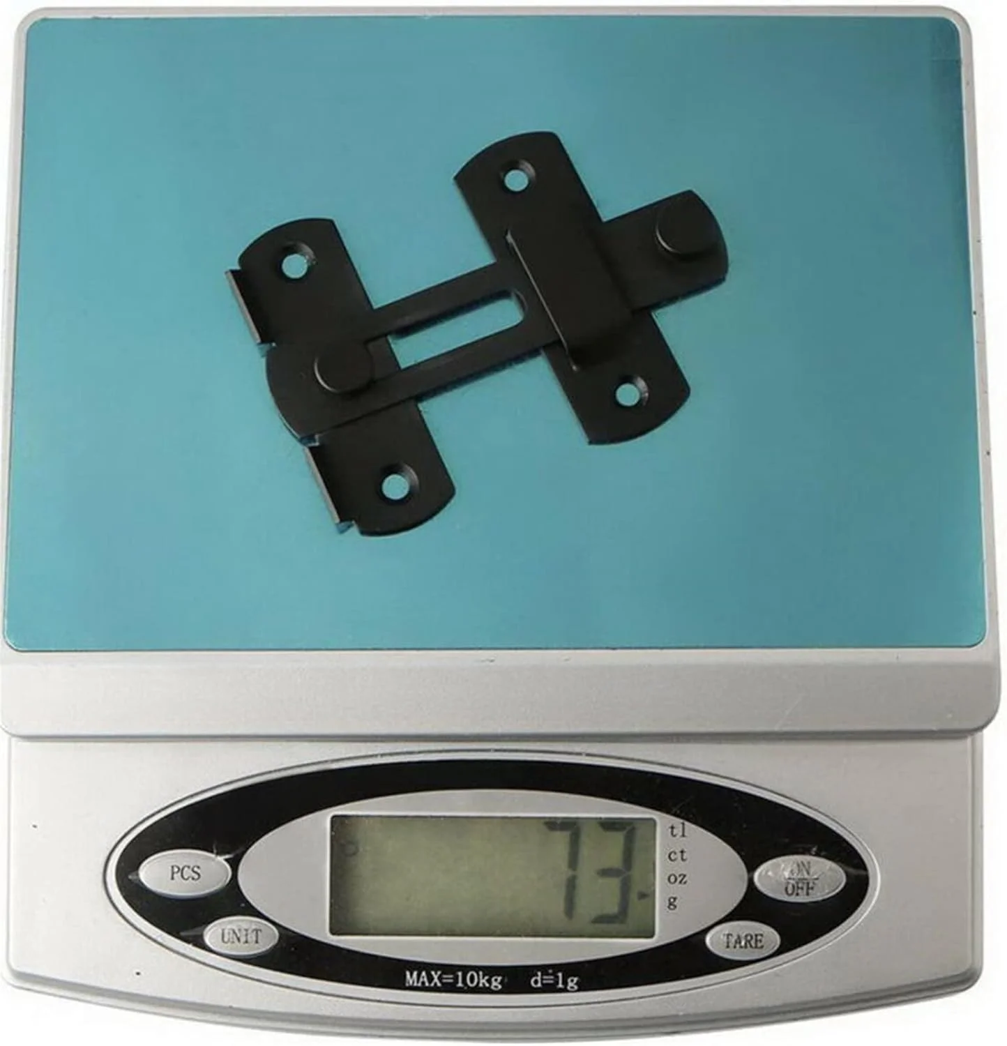 قفل زبانه ای WANAM، قفل درب استیل ضد زنگ مشکی مات، قفل چرخشی، قفل ایمنی درب، سخت افزار قفل درب، لوازم جانبی درب