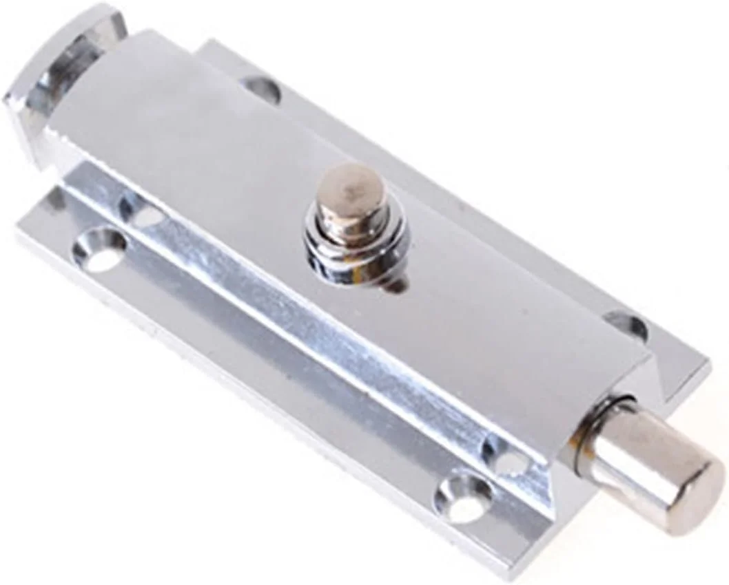 قفل زبانه درب UTOYA، قفل کشویی امنیتی آلیاژ روی برای درب منزل، پنجره، حمام، توالت، قفل فنری درب