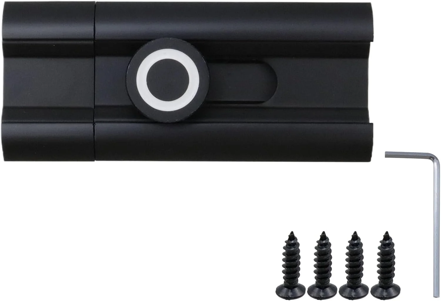 قفل کشویی میله ای T Tulead، قفل های کشویی 3 اینچی، آلیاژ آلومینیوم سنگین، قفل درب امنیتی با پیچ ​​برای درهای انبار، حیاط، اتاق خواب