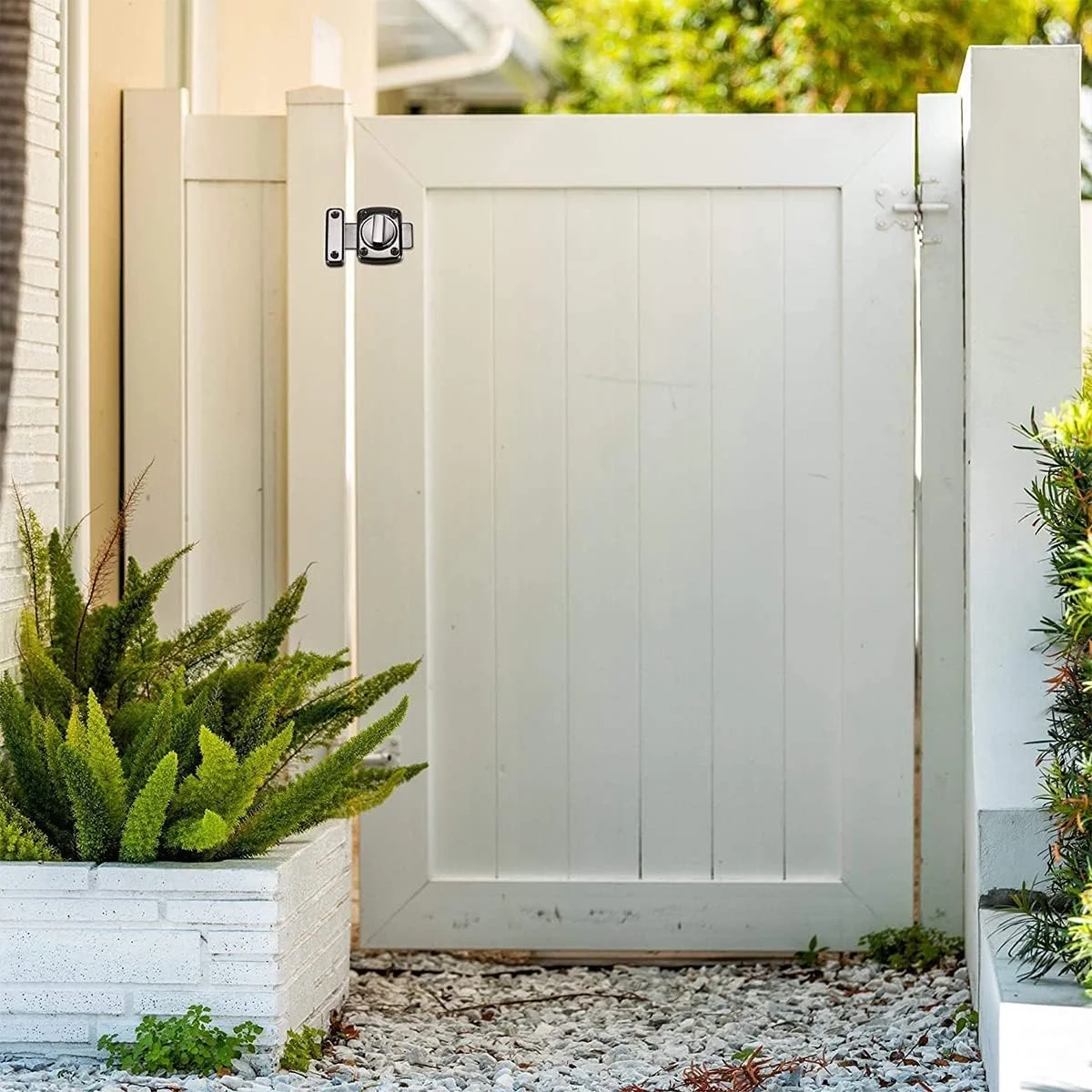 قفل چرخشی درب Treela، 2 عددی، قفل ضد سرقت اضافی ثابت برای چپ و راست، قفل آلیاژ روی برای بالکن، توالت، پنجره، مبلمان، درب حیوانات خانگی (مشکی) قفل چرخشی درب Treela، 2 عددی، قفل ضد سرقت اضافی ثابت برای چپ و راست، قفل آلیاژ روی برای بالکن، توالت، پنجره، مبلمان، درب حیوانات خانگی (مشکی)