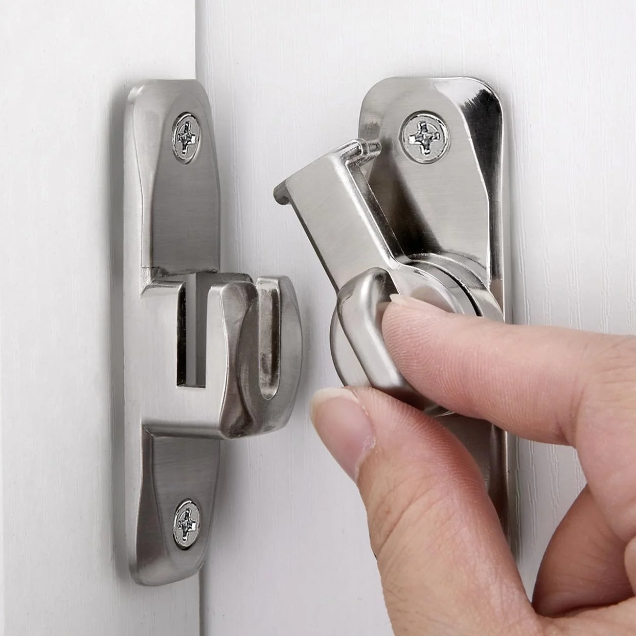 قفل درب انبار تزویق، قفل دروازه درجه، قفل زاویه راست آلیاژ روی، سخت افزار درب چرخشی، قفل درب کشویی برای کابینت ها، حمام ها، درب های انبار