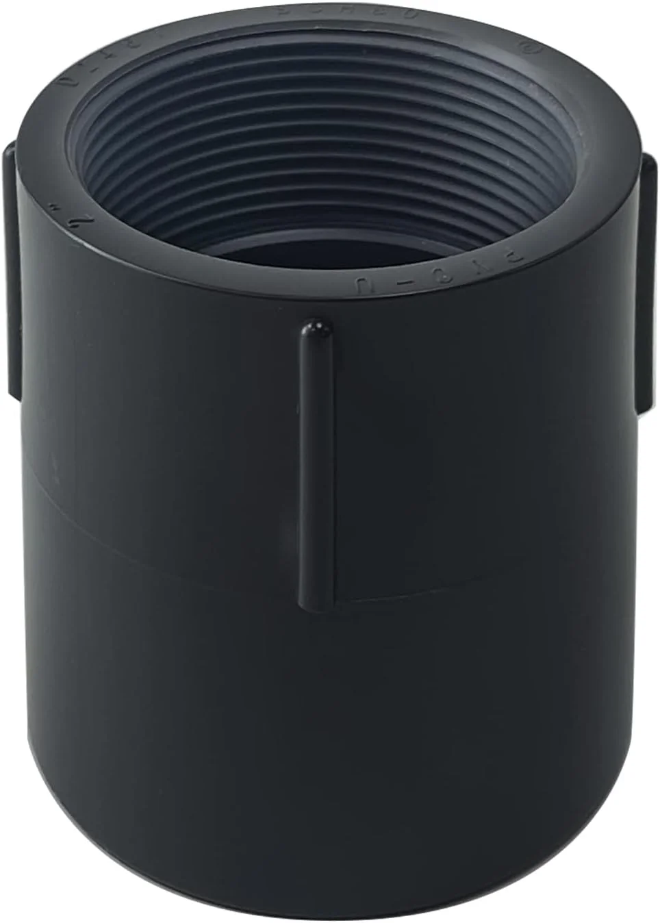 اتصال مادگی رزوه ای 4 اینچ SCH80، اتصال مستقیم لوله PVC، زانویی، کوپلینگ، سوکت مشکی x مادگی