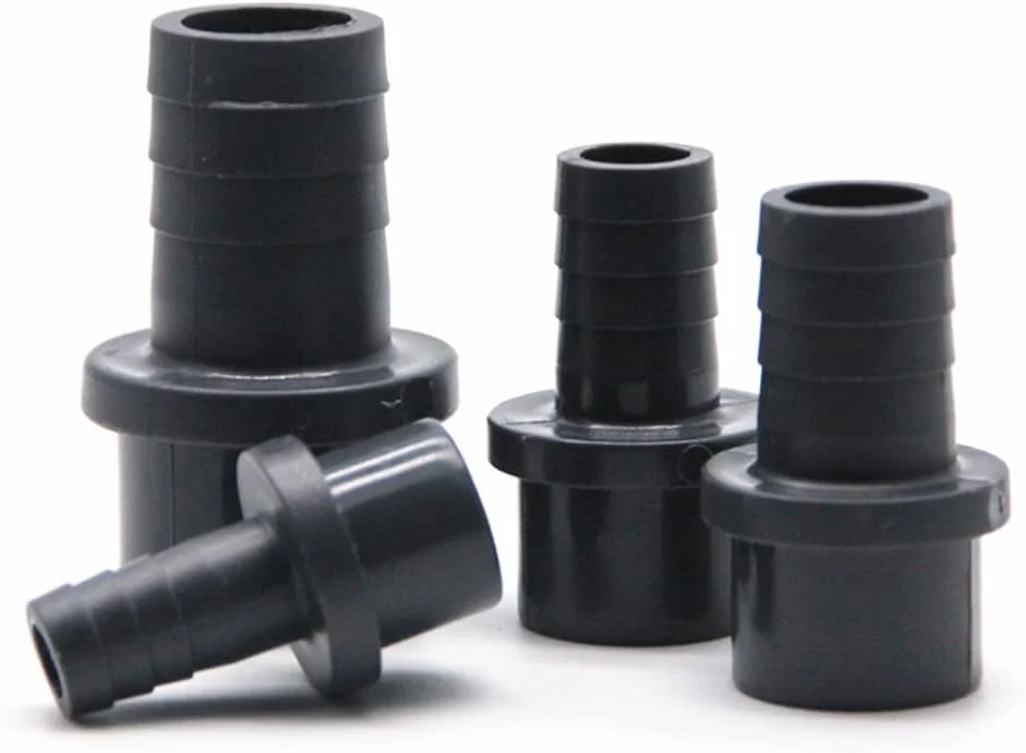 AETOOL - 1 عدد اتصال شیلنگ UPVC، اتصال مستقیم پاگودا، شیلنگ PVC، اتصال سریع نرم و سخت، اتصال پاگودا پلاستیکی، اتصالات لوله پلاستیکی (پاگودا 16mm 63mm)