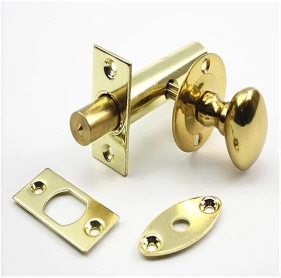 زبانه قفل درب طلایی TAINDU با دستگیره