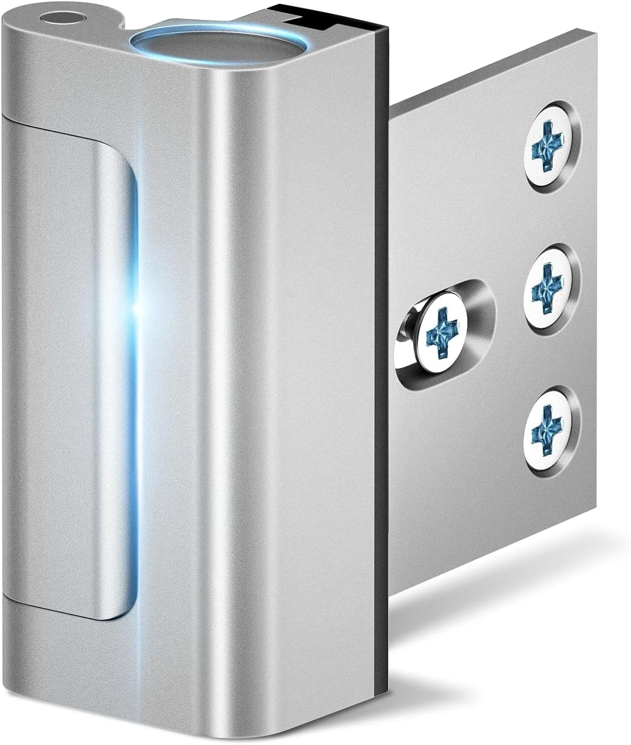 قفل تقویت درب ضد کودک تزویق، نصب آسان، قفل درب امنیتی سنگین برای ایمنی خانه، زبانه درب امنیتی لولای درب امنیتی