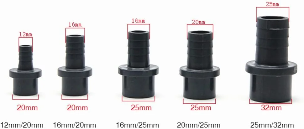 AETOOL - 1 عدد اتصال شیلنگ UPVC، اتصال مستقیم پاگودا، شیلنگ PVC، اتصال سریع نرم و سخت، اتصال پاگودا پلاستیکی، اتصالات لوله پلاستیکی (پاگودا 16mm 63mm) AETOOL - 1 عدد اتصال شیلنگ UPVC، اتصال مستقیم پاگودا، شیلنگ PVC، اتصال سریع نرم و سخت، اتصال پاگودا پلاستیکی، اتصالات لوله پلاستیکی (پاگودا 16mm 63mm)