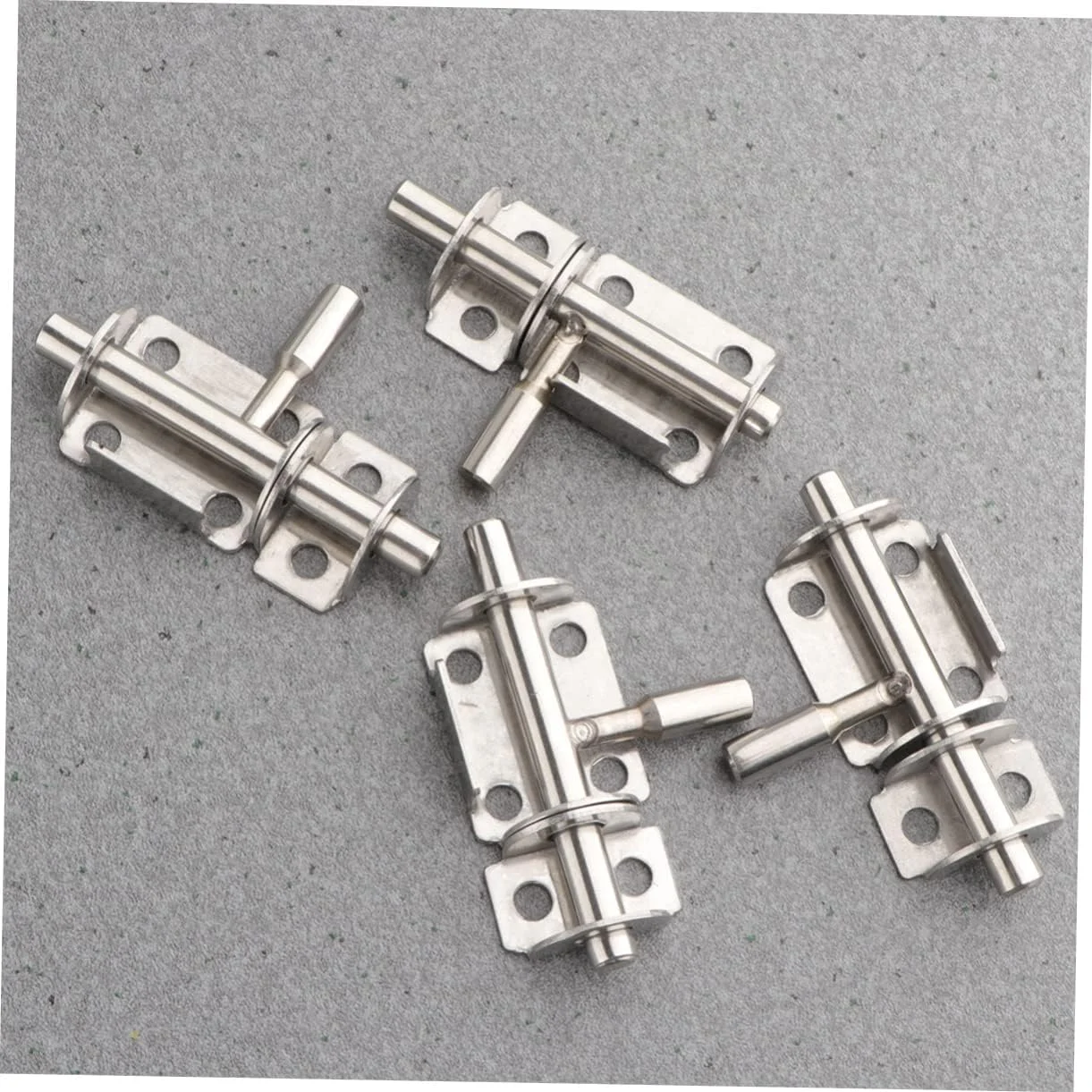 قفل ایمنی 4 عددی 201، پیچ و مهره های درب ایمن فولاد ضد زنگ، قفل کشویی درب، پیچ و مهره های ایمنی درب فولاد ضد زنگ، قفل درب انبار، قفل درب، قفل های درب، قفل های سطحی درب