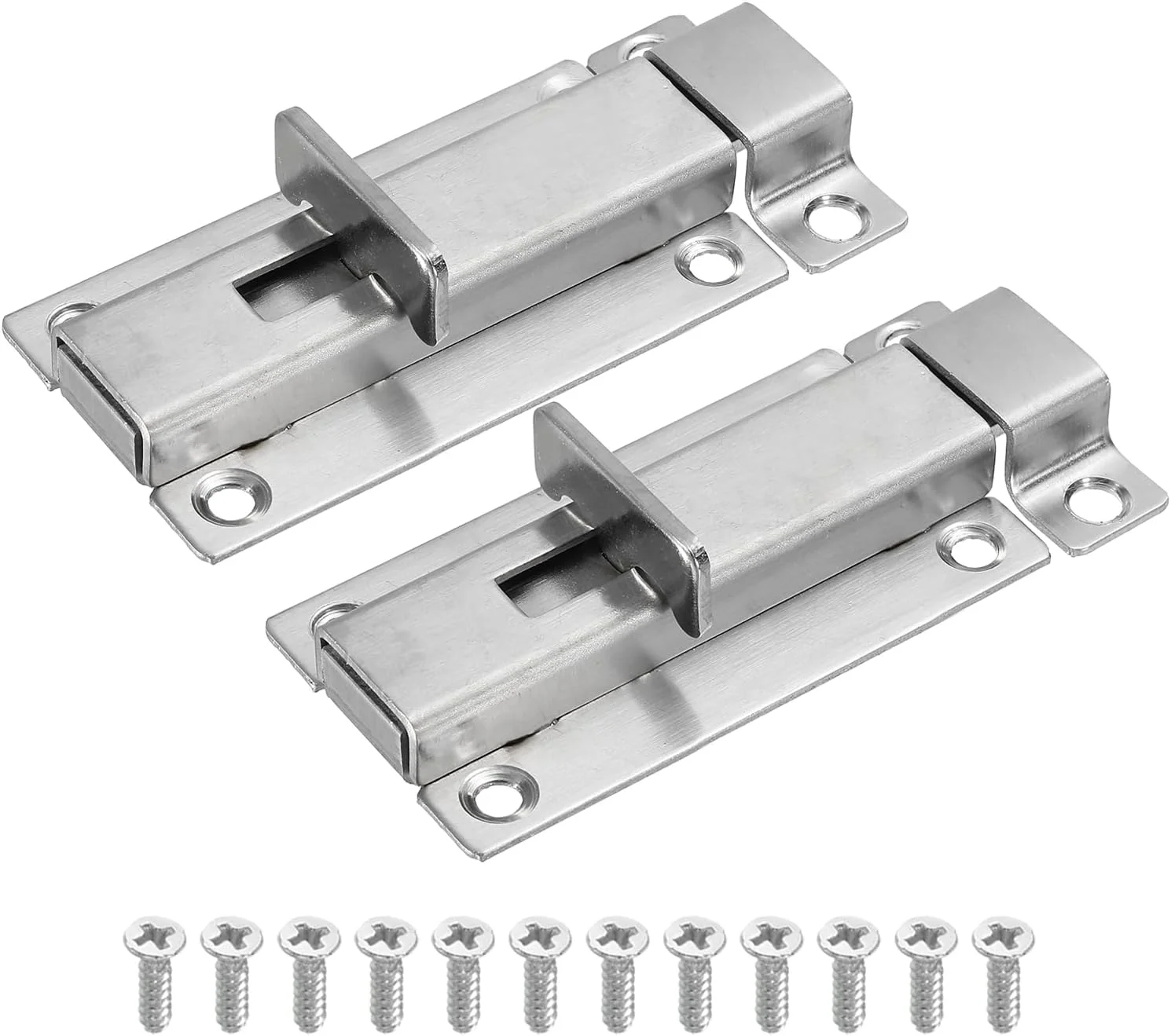 زبانه قفل درب سورسیینگ مپ، 10x4 سانتی متر، قفل کشویی نصب سطحی، قفل استوانه ای کشویی، زبانه های استیل ضد زنگ برای درب کابینت مبلمان، بسته 2 عددی زبانه قفل درب سورسیینگ مپ، 10x4 سانتی متر، قفل کشویی نصب سطحی، قفل استوانه ای کشویی، زبانه های استیل ضد زنگ برای درب کابینت مبلمان، بسته 2 عددی