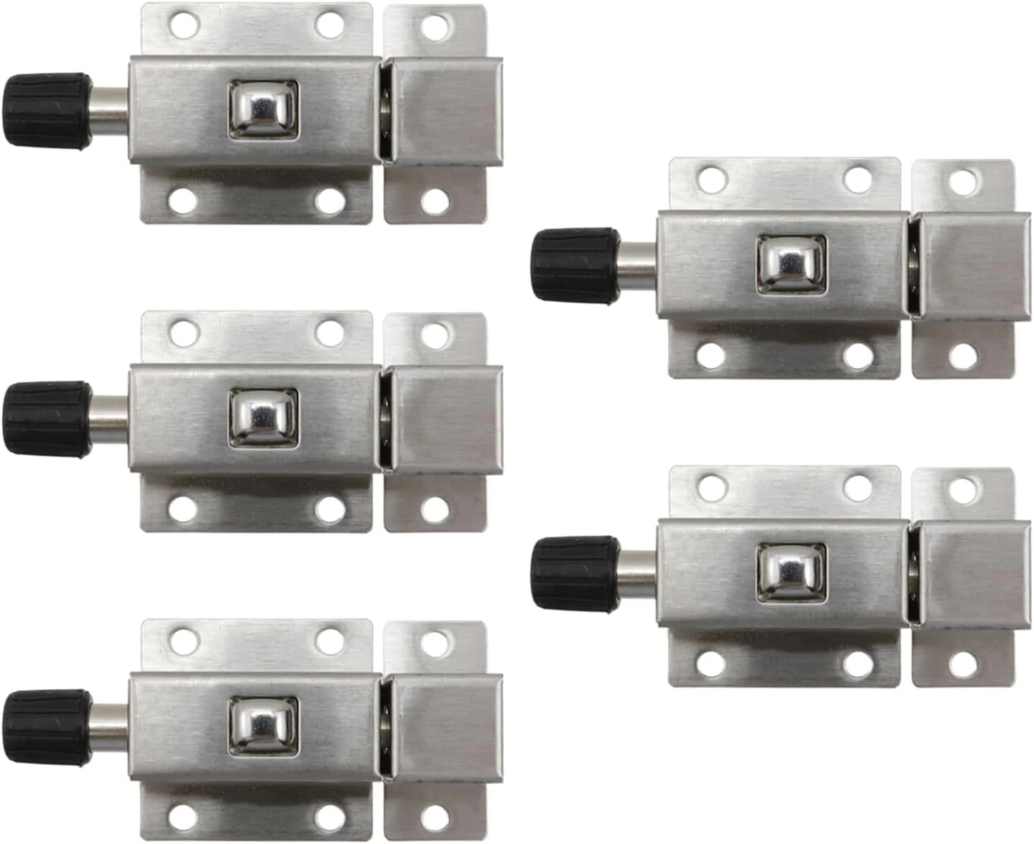 Sscon 5 عدد پین ضامن دار فنری کوچک 1.53 اینچی، قفل های اتوماتیک فنری بشکه ای، قفل درب استیل ضد زنگ Sscon 5 عدد پین ضامن دار فنری کوچک 1.53 اینچی، قفل های اتوماتیک فنری بشکه ای، قفل درب استیل ضد زنگ