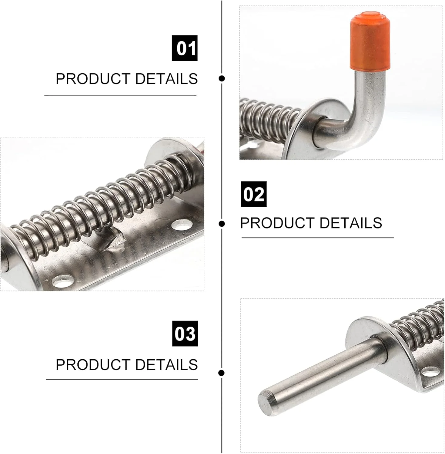 قفل کشویی درب، قفل ضد سرقت برای درب، مناسب برای دفتر، منزل، اتاق نشیمن و اتاق خواب