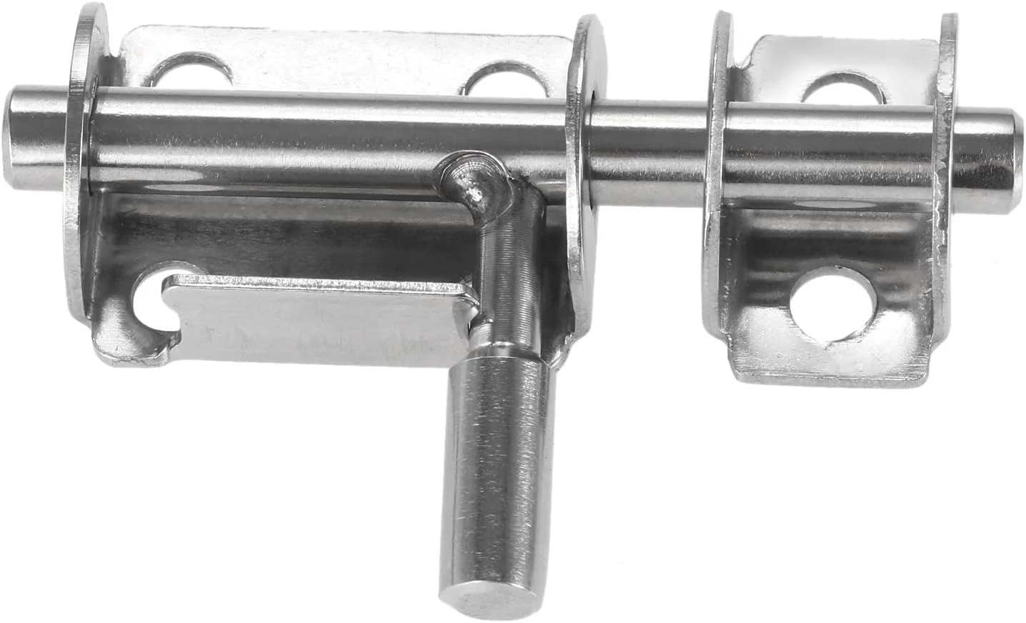 میخ، پیچ و بست 1 عدد قفل کشویی درب استیل ضد زنگ، قفل درب دروازه، قفل ایمنی استوانه ای، قفل درب، قفل پنجره، پیچ و مهره درب، امنیت خانه