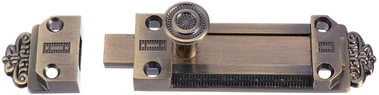 زبانه درب رترو رایترون، 1 عدد، زبانه کشویی آلیاژی قدیمی، قفل های امنیتی درب دروازه، ابزارهای بادوام