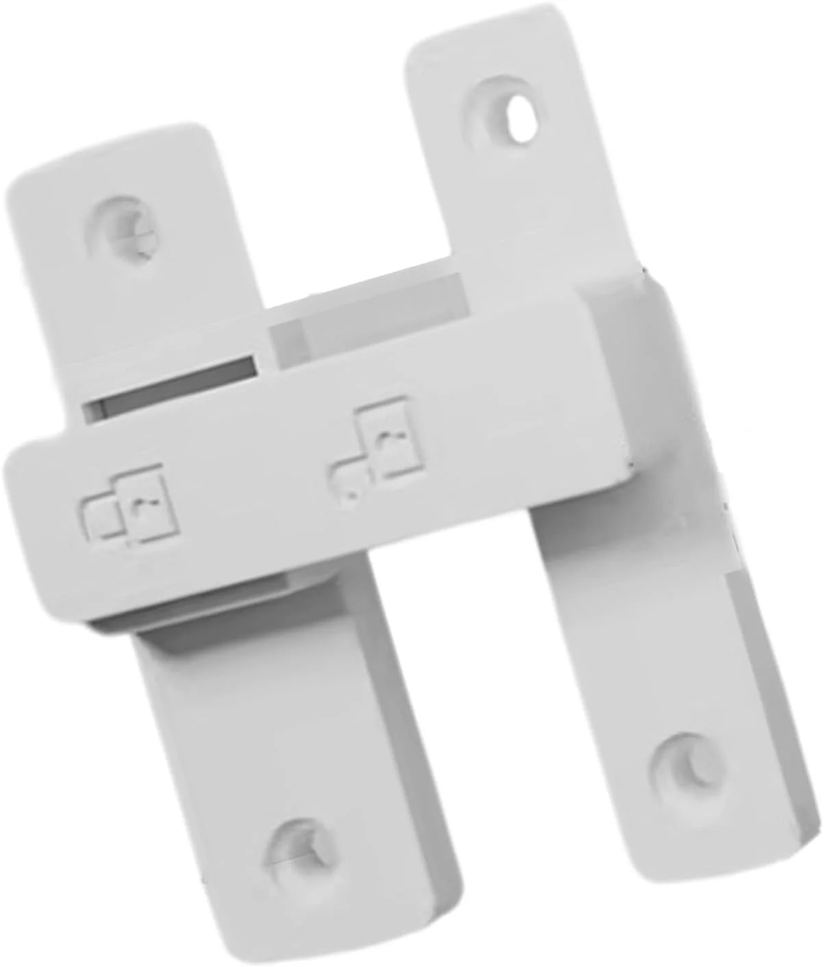 قفل کشویی چند منظوره برای امنیت لوازم منزل و محل کار، مناسب برای استفاده روزانه، آلیاژ زینک مستحکم