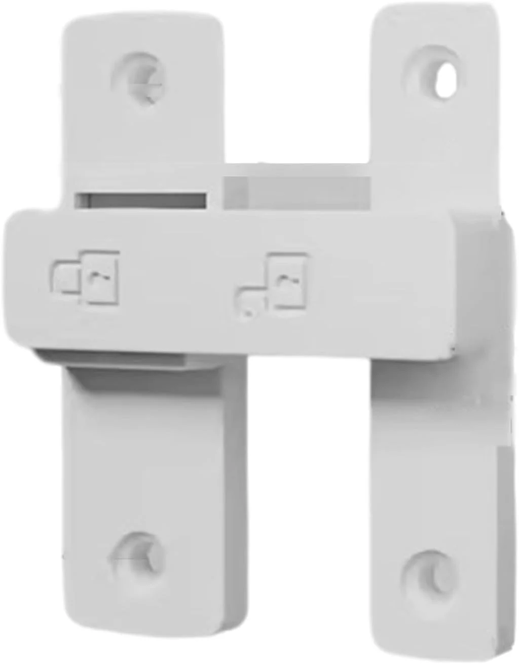 قفل کشویی چند منظوره برای امنیت لوازم منزل و محل کار، مناسب برای استفاده روزانه، آلیاژ زینک مستحکم