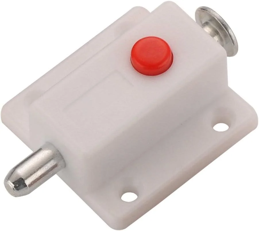 قفل زبانه ای MLDWME برای درب، پنجره، جعبه کابینت، کمد، قفل کشویی، پیچ ایمنی خانگی، سخت افزار مبلمان DIY (رنگ: A)