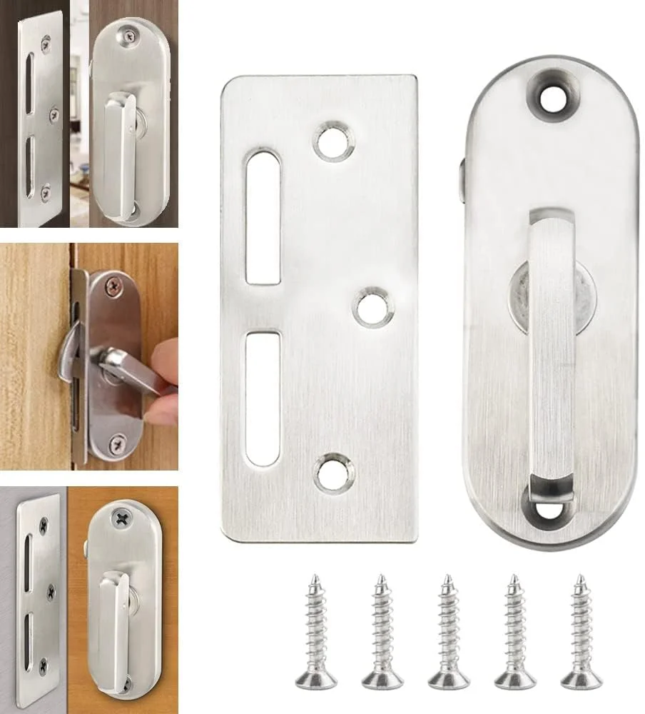 قفل درب کشویی استیل MAKINGTEC، قفل بادامکی چرخشی 90 درجه، قفل سگک درب منحنی، سگک زاویه راست درب متحرک برای درب های چوبی، درب های انبار، درب کشویی قفل درب کشویی استیل MAKINGTEC، قفل بادامکی چرخشی 90 درجه، قفل سگک درب منحنی، سگک زاویه راست درب متحرک برای درب های چوبی، درب های انبار، درب کشویی