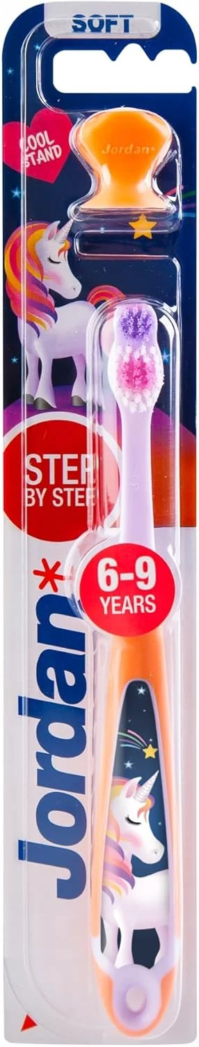 مسواک نرم کودکانه جردن Step 3، رنگ های متنوع، 1 عدد
