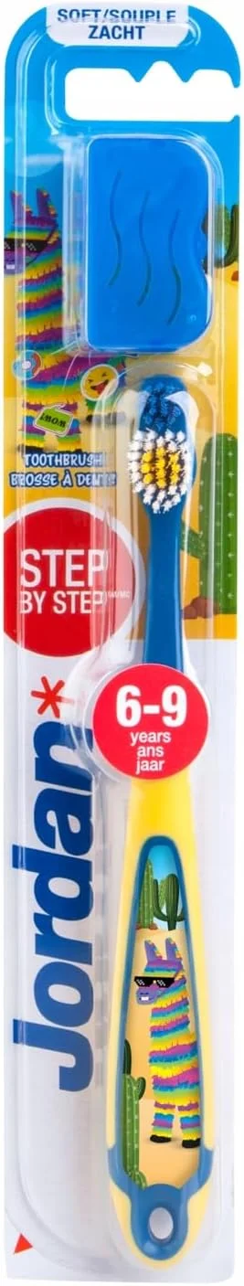 مسواک نرم کودکانه جردن Step 3، رنگ های متنوع، 1 عدد