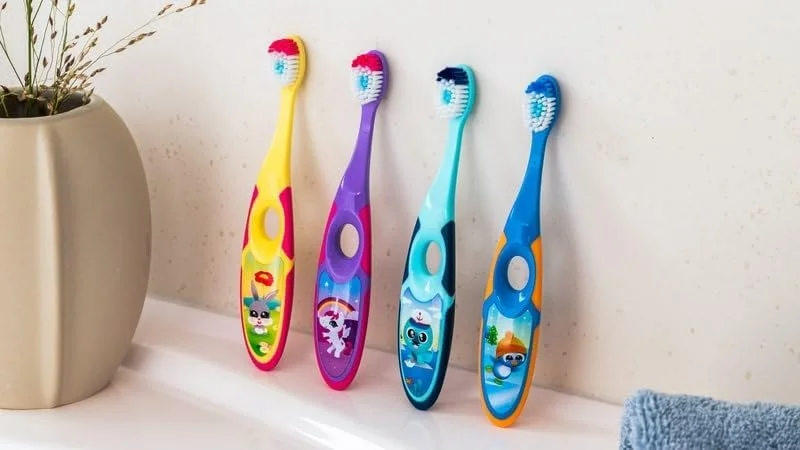 مسواک کودکانه جردن مرحله 2 (3-5 سال) بسته 2 عددی