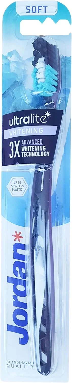 مسواک جردن اولترالایت سفید کننده با برس نرم