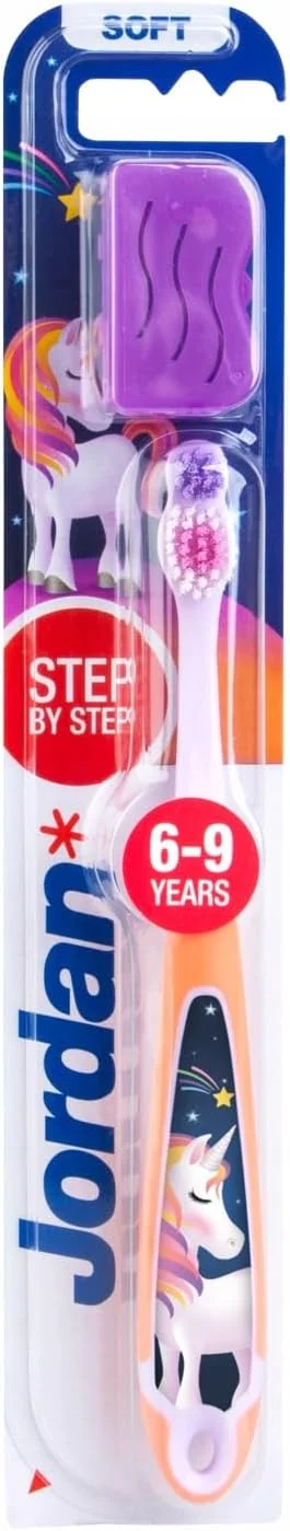 مسواک نرم کودکانه جردن Step 3، رنگ های متنوع، 1 عدد