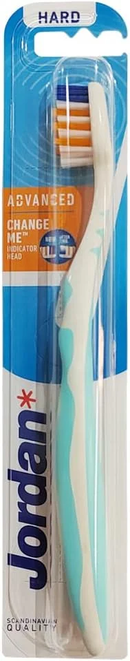 مسواک سخت جردن Advanced Cleaning با درپوش بهداشتی، رنگ های متنوع مسواک سخت جردن Advanced Cleaning با درپوش بهداشتی، رنگ های متنوع