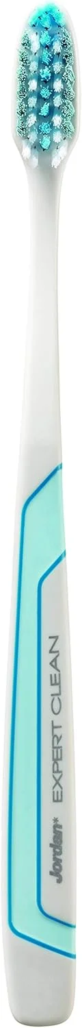 مسواک جردن Expert Clean به همراه جعبه مسافرتی، نرم، 1 عدد - رنگ های متنوع