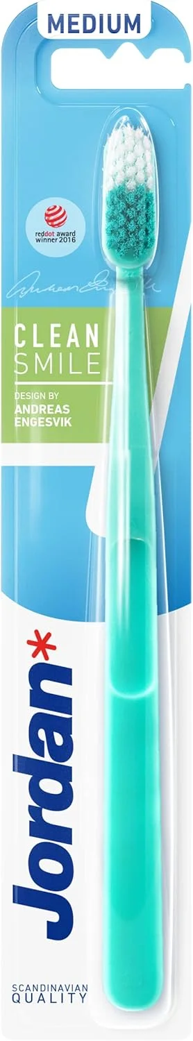 مسواک متوسط جردن کلین اسمایل، متنوع