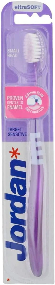 مسواک حساس جردن، فوق العاده نرم، 1 عدد، رنگ جور
