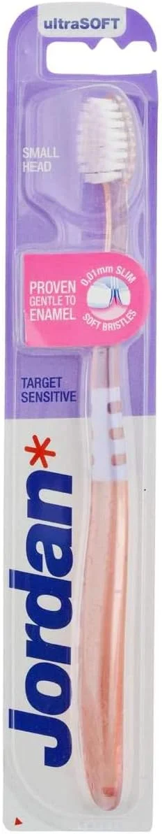 مسواک حساس جردن، فوق العاده نرم، 1 عدد، رنگ جور